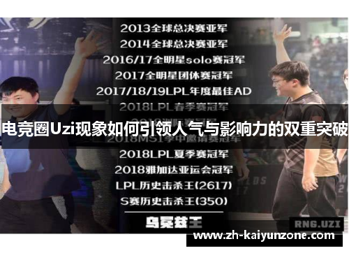 电竞圈Uzi现象如何引领人气与影响力的双重突破 电竞圈Uzi现象如何引领人气与影响力的双重突破