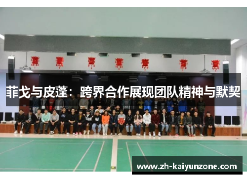 菲戈与皮蓬:跨界合作展现团队精神与默契 菲戈与皮蓬:跨界合作展现团队精神与默契